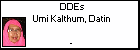 DDEs Umi Kalthum, Datin