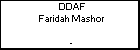 DDAF Faridah Mashor