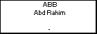 ABB Abd Rahim