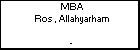 MBA Ros , Allahyarham