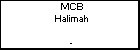 MCB Halimah
