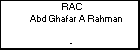 RAC Abd Ghafar A Rahman