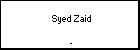  Syed Zaid