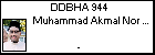 DDBHA 944 Muhammad Akmal Nor Hadi