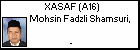 XASAF (A16) Mohsin Fadzli Shamsuri,