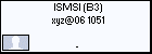 ISMSI (B3) xyz@06 1051