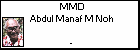 MMD Abdul Manaf M Noh