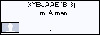 XYBJAAE (B13) Umi Aiman