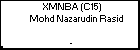 XMNBA (C15) Mohd Nazarudin Rasid