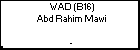 SUBH (B16) Abd Rahim Mawi