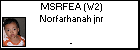MSRFEA (W2) Norfarhanah jnr