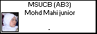 MSUCB (AB3) Mohd Mahi junior