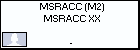 MSRACC (M2) MSRACC XX