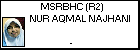MSRBHC (R2) NUR AQMAL NAJHANI
