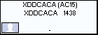 XDDCACA (AC15) XDDCACA    1438
