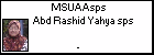 MSUAAsps Abd Rashid Yahya sps