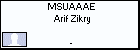 MSUAAAE Arif Zikry