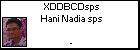 XDDBCDsps Hani Nadia sps