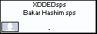 XDDEDsps Bakar Hashim sps