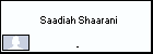  Saadiah Shaarani