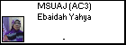 MSUAJ Ebaidah Yahya