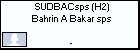 SUDBACsps (H2) Bahrin A Bakar sps