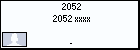 2052 2052 xxxx