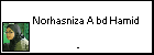  Norhasniza A bd Hamid