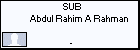 SUB Abdul Rahim A Rahman