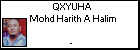 QXYUHA Mohd Harith A Halim