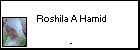  Roshila A Hamid