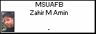 MSUAFB Zahir M Amin