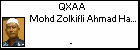 QXAA Mohd Zolkifli Ahmad Hamdi