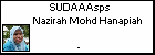 SUDAAAsps Nazirah Mohd Hanapiah