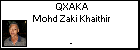 QXAKA Mohd Zaki Khaithir