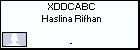XDDCABC Haslina Rifhan