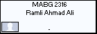 MABG 2316 Ramli Ahmad Ali