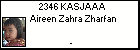 KASJAAA Aireen Zahra Zharfan