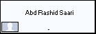  Abd Rashid Saari