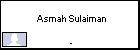 Asmah Sulaiman