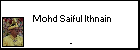 Mohd Saiful Ithnain