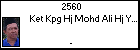2560 Ket Kpg Hj Mohd Ali Hj Yahya