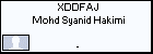 XDDFAJ Mohd Syanid Hakimi