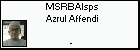 MSRBAIsps Azrul Affendi