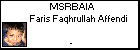 MSRBAIA Faris Faqhrullah Affendi