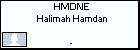 HMDNE Halimah Hamdan