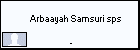  Arbaayah Samsuri sps