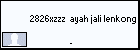  2826xzzz  ayah jali lenkong
