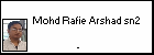  Mohd Rafie Arshad sn2