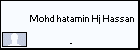  Mohd hatamin Hj Hassan